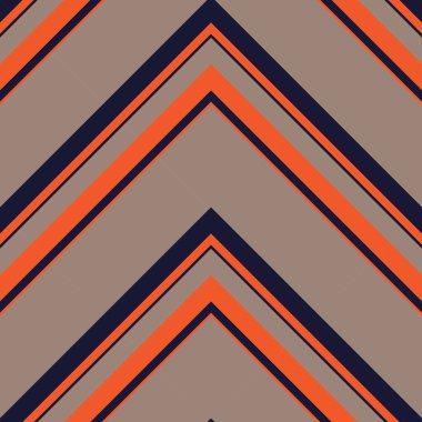 Moda tekstil ve grafikleri için uygun turuncu sembol çizgili dikişsiz arkaplan