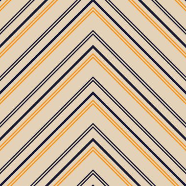 Moda tekstil ve grafikleri için uygun turuncu sembol çizgili dikişsiz arkaplan