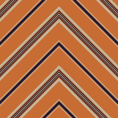 Moda tekstil ve grafikleri için uygun turuncu sembol çizgili dikişsiz arkaplan