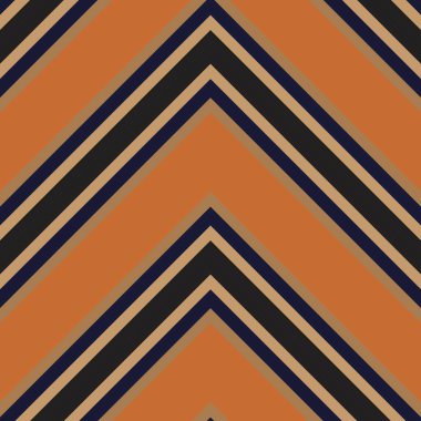 Moda tekstil ve grafikleri için uygun turuncu sembol çizgili dikişsiz arkaplan