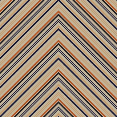 Moda tekstil ve grafikleri için uygun turuncu sembol çizgili dikişsiz arkaplan