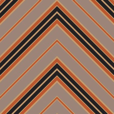 Moda tekstil ve grafikleri için uygun turuncu sembol çizgili dikişsiz arkaplan