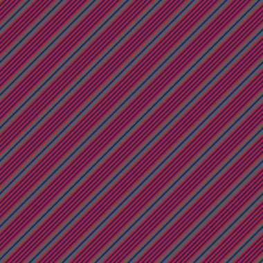 Moda tekstili ve grafikleri için uygun kırmızı ve mavi köşegen çizgili dikişsiz arkaplan