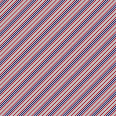 Moda tekstili ve grafikleri için uygun kırmızı ve mavi köşegen çizgili dikişsiz arkaplan