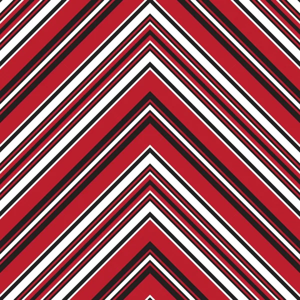 Red Chevron Diagonal Paski Bezszwowe Tło Wzór Nadaje Się Tkanin — Wektor stockowy