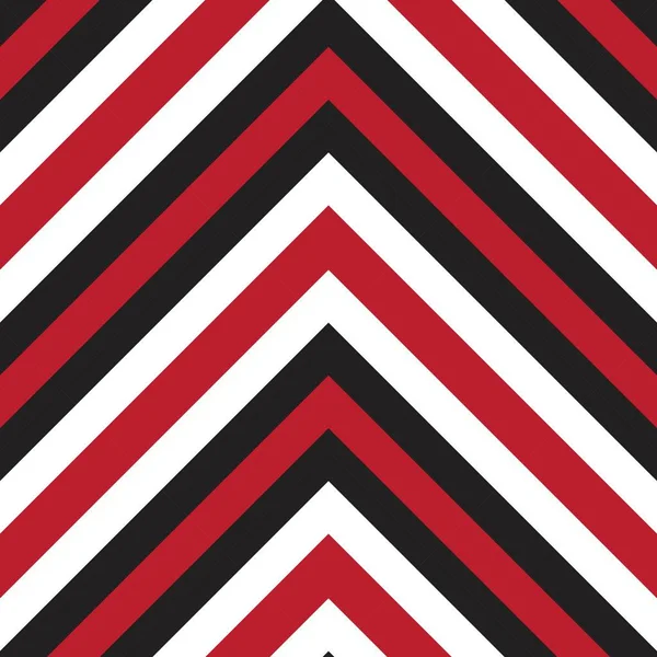 Fondo Patrón Sin Costura Rayas Diagonales Chevron Rojo Adecuado Para — Archivo Imágenes Vectoriales