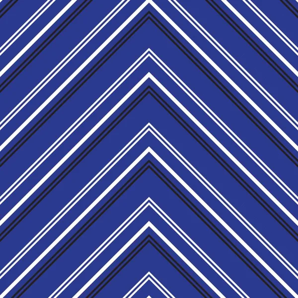 Fondo Patrón Sin Costura Rayado Diagonal Chevron Azul Adecuado Para — Vector de stock