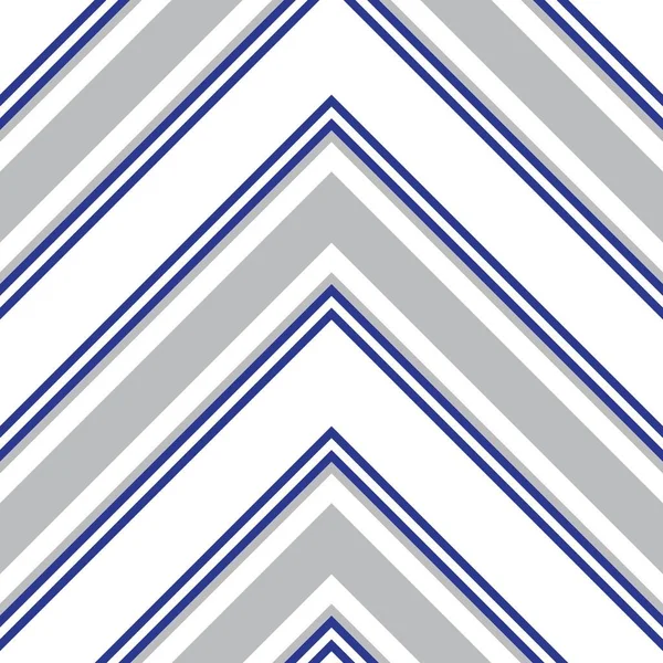 Azul Chevron Diagonal Listrado Sem Costura Fundo Padrão Adequado Para — Vetor de Stock