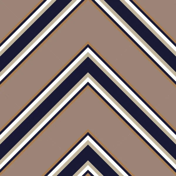 棕色Taupe雪佛龙斜纹无缝图案背景适合流行纺织品 — 图库矢量图片