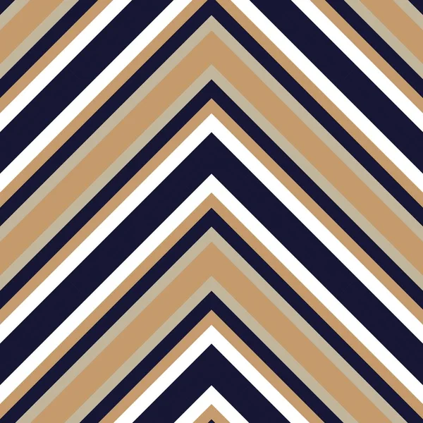 Brown Taupe Chevron Diagonal Rayas Sin Costuras Patrón Fondo Adecuado — Vector de stock