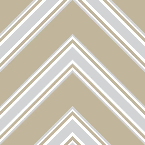 Taupe Marron Chevron Diagonale Rayé Fond Motif Sans Couture Adapté — Image vectorielle