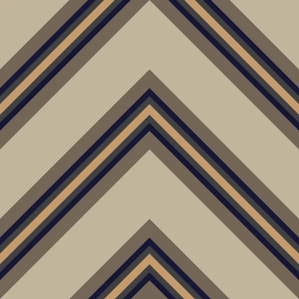 Brown Taupe Chevron Diagonal Pasek Bezszwowy Wzór Tło Nadaje Się — Wektor stockowy