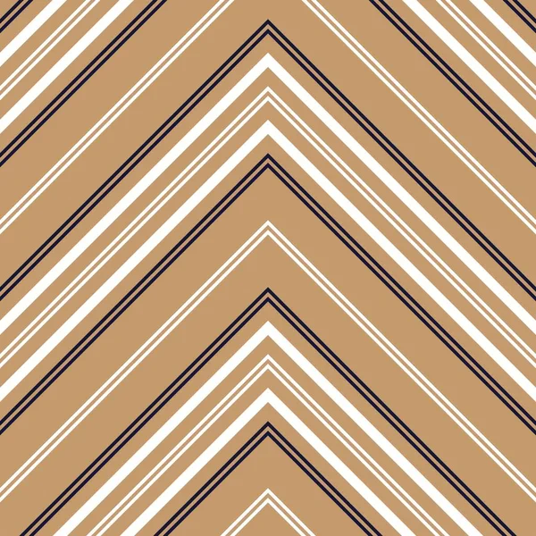 Коричневый Taupe Chevron Диагональ Полосатый Бесшовный Фон Узор Подходит Моды — стоковый вектор