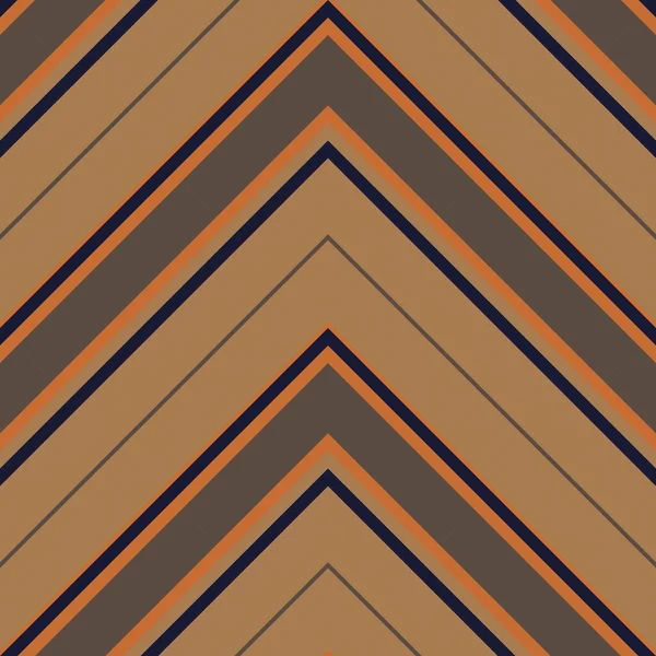 Orange Chevron Диагональ Полосатый Бесшовный Фон Узор Подходит Моды Текстиля — стоковый вектор