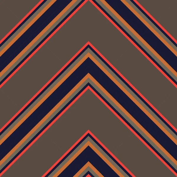 Orange Chevron Diagonal Paski Bezszwowe Tło Wzór Nadaje Się Mody — Wektor stockowy