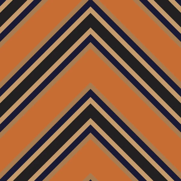 Laranja Chevron Diagonal Listrado Sem Costura Fundo Padrão Adequado Para — Vetor de Stock