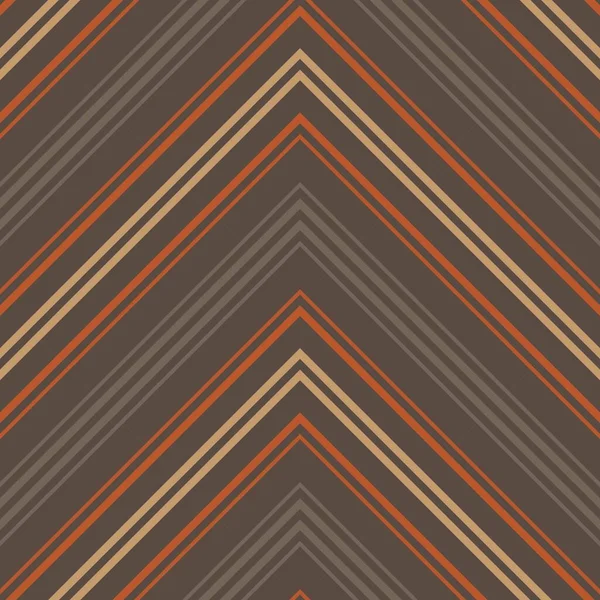 Orange Chevron Диагональ Полосатый Бесшовный Фон Узор Подходит Моды Текстиля — стоковый вектор