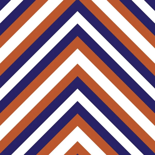 Laranja Chevron Diagonal Listrado Sem Costura Fundo Padrão Adequado Para — Vetor de Stock