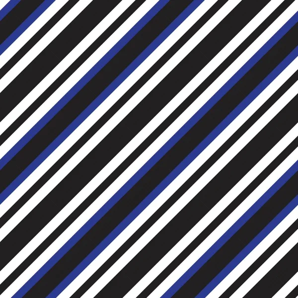 Blue Diagonal Striped Seamless Pattern Background Suitable Fashion Textiles Graphics — Stock Vector