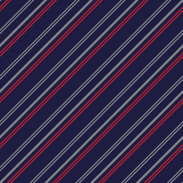 Red Blue Diagonal Striped Seamless Pattern Background Suitable Fashion Textiles — Stock Vector