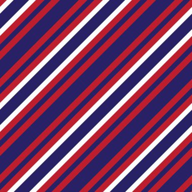 Moda tekstili ve grafikleri için uygun kırmızı ve mavi köşegen çizgili dikişsiz arkaplan
