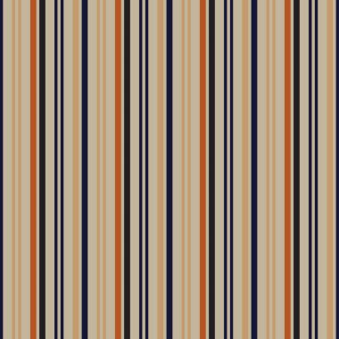 Moda tekstil ve grafikleri için uygun turuncu dikey çizgili dikişsiz arkaplan