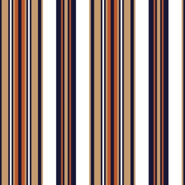 Moda tekstil ve grafikleri için uygun turuncu dikey çizgili dikişsiz arkaplan