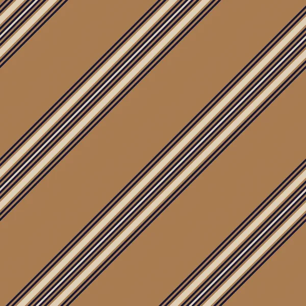 Brown Taupe Diagonale Righe Senza Cuciture Modello Sfondo Adatto Tessuti — Vettoriale Stock