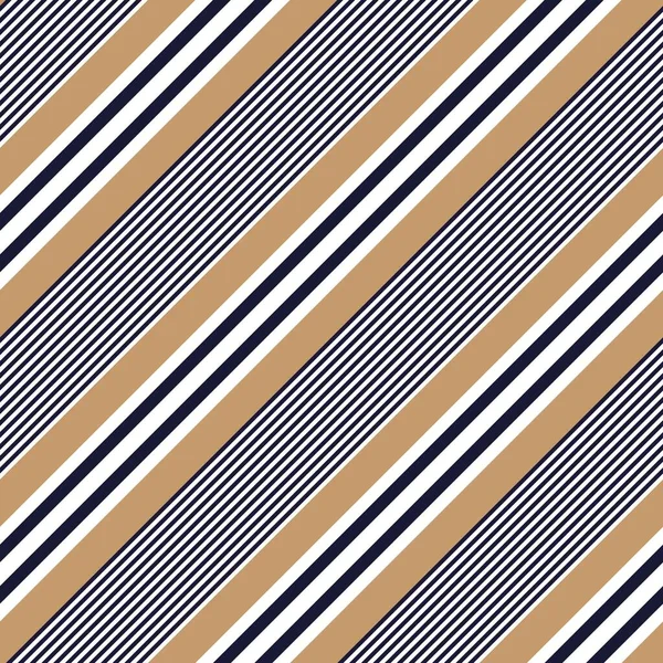 Brown Taupe Diagonal Striped Seamless Pattern Background Suitable Fashion Textiles — Stock Vector