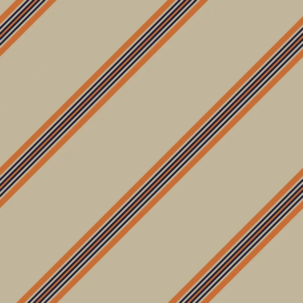 ファッション繊維 グラフィックに適したオレンジの斜めの縞模様シームレスなパターンの背景 — ストックベクタ