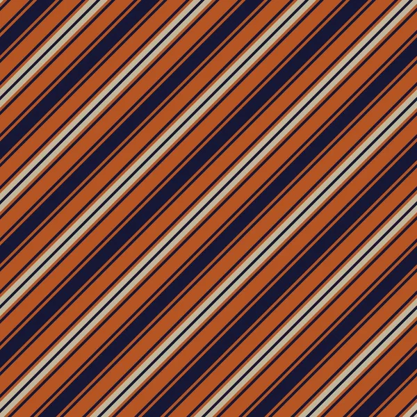 Orange Diagonal Striped Seamless Pattern Background Suitable Fashion Textiles Graphics — Stock Vector