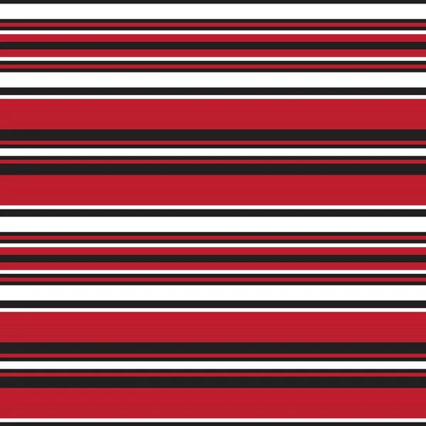 Red Horizontal Striped Seamless Pattern Background Suitable Fashion Textiles Graphics — Stock Vector