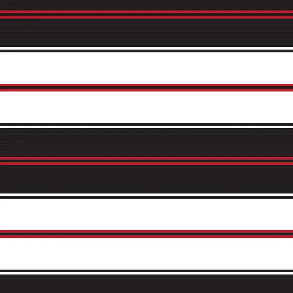 Czerwony Poziome Paski Bezszwowe Tło Wzór Nadaje Się Mody Tekstyliów — Wektor stockowy