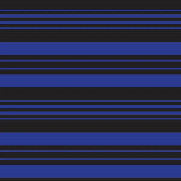 Blue Horizontal Striped Seamless Pattern Background 그래픽 — 스톡 벡터