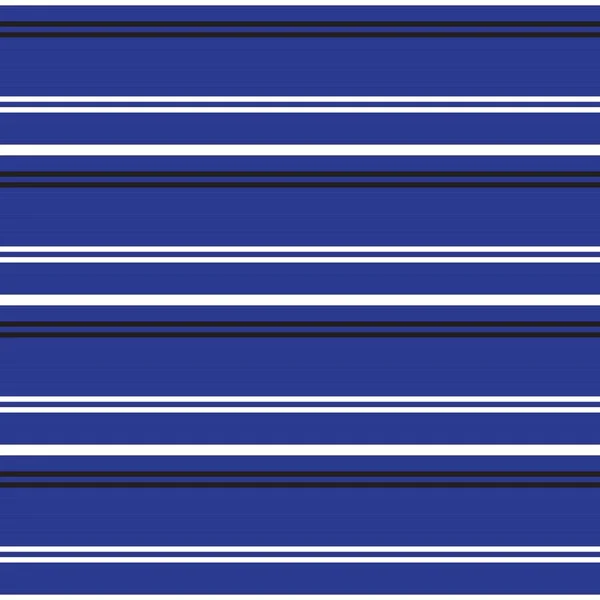 Fondo Patrón Inconsútil Rayado Horizontal Azul Adecuado Para Textiles Moda — Vector de stock