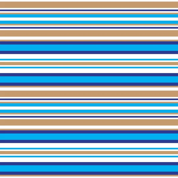 Niebieski Poziome Paski Bezszwowe Tło Wzór Nadaje Się Mody Tekstyliów — Wektor stockowy