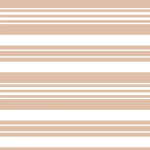 Brown Taupe Horizontal Gestreifte Nahtlose Muster Hintergrund Geeignet Für Modetextilien — Stockvektor