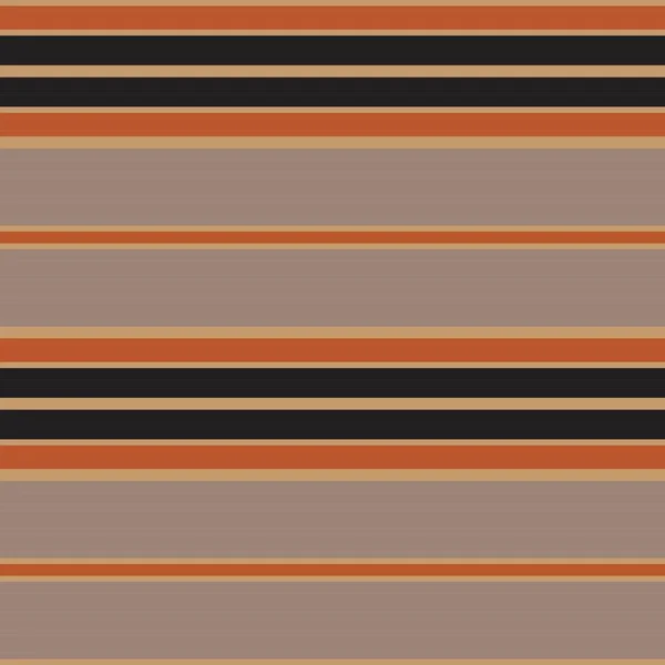 Fondo Patrón Inconsútil Rayado Horizontal Naranja Adecuado Para Textiles Moda — Archivo Imágenes Vectoriales