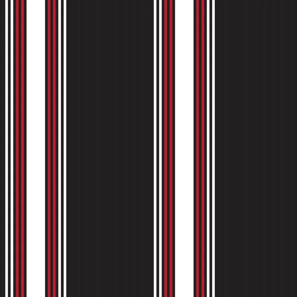 Fondo Patrón Inconsútil Rayado Vertical Rojo Adecuado Para Textiles Moda — Vector de stock