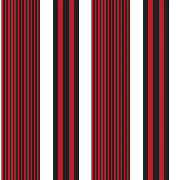 Fondo Patrón Inconsútil Rayado Vertical Rojo Adecuado Para Textiles Moda — Vector de stock