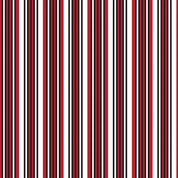 Красный Вертикальный Полосатый Бесшовный Фон Шаблона Подходит Моды Текстиля Графики — стоковый вектор