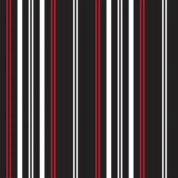 Červené Svislé Pruhované Bezešvé Vzor Pozadí Vhodné Pro Módní Textil — Stockový vektor