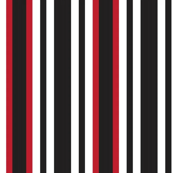 Fondo Patrón Inconsútil Rayado Vertical Rojo Adecuado Para Textiles Moda — Vector de stock