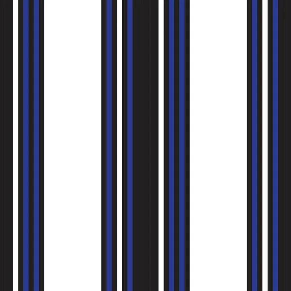 Blue Vertical Striped Seamless Pattern Background Suitable Fashion Textiles Graphics — Stock Vector