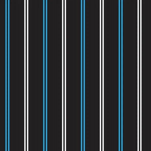 Blauer Vertikal Gestreifter Nahtloser Musterhintergrund Für Modetextilien Grafiken — Stockvektor