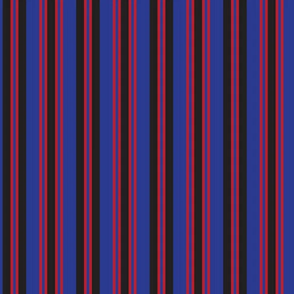 Red Blue Vertical Striped Seamless Pattern Background Suitable Fashion Textiles — Stock Vector