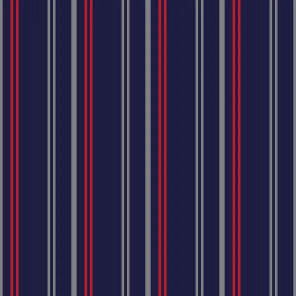 Fondo Patrón Inconsútil Rayado Vertical Rojo Azul Adecuado Para Textiles — Archivo Imágenes Vectoriales