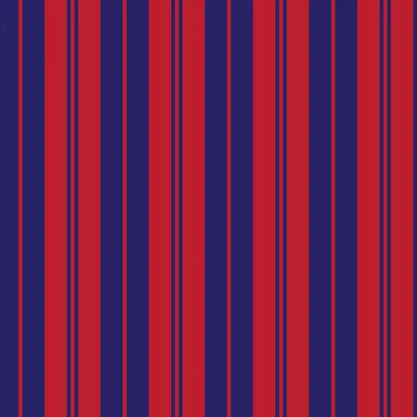 Red Blue Vertical Striped Seamless Pattern Background Suitable Fashion Textiles — Stock Vector