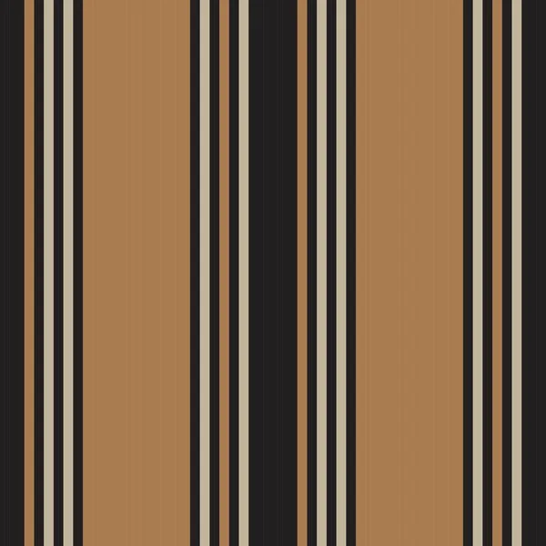 Brown Taupe Vertical Striped Seamless Pattern Background 그래픽 — 스톡 벡터