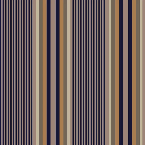 Brown Taupe Vertical Striped Seamless Pattern Background 그래픽 — 스톡 벡터